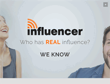 Tablet Screenshot of influencer.org